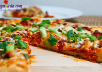 Cách làm bánh pizza kim chi ngon miễn chê