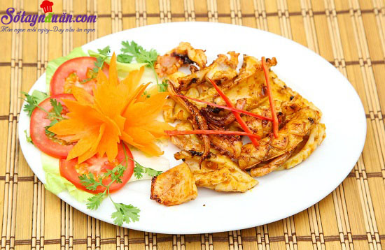 cách làm mực nướng muối ớt 4