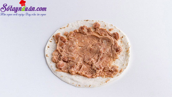 cách làm bánh taco hình nón 1