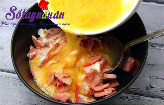 Cách làm bánh nướng nhân mặn cực kỳ hấp dẫn