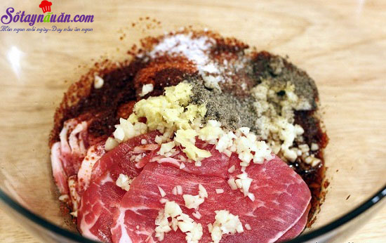 cách làm kim chi chiên đậu phụ 6