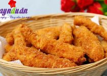 Cách làm gà que chiên xù dậy mùi, giòn tan