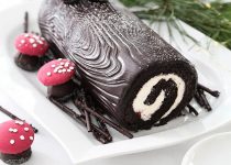 Hướng dẫn làm bánh khúc cây cho noel thêm ấm ấp