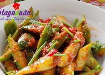 Học làm kim chi từ dưa chuột giòn ngon, ăn là mê