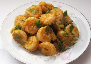 Món ăn Việt Nam, Nau an ngon, hoc nau an, mon ngon tom chien trung muoi 13