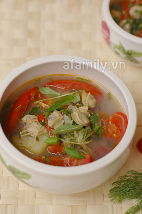 Đậu sốt thịt kiểu Trung Hoa, Cách nấu canh chua ngao