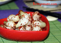 Muối dưa hành ngon ăn tết thôi nào