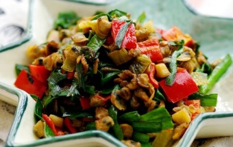 Nấu ăn món ngon mỗi ngày với Ớt chuông đỏ, Nau an ngon, hoc nau an, mon ngon hen xao he ket qua
