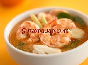 Món ăn Thái, Nau an ngon, mon ngon, so tay nau an, bi kip nau an, canh tom chua cay, canh tom chua, canh nam
