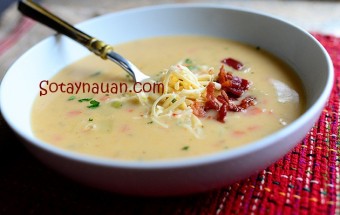 Món súp, Cách nau sup khoai tay ngon, cach nau soup khoai tay ngon, mon ngon, nau an ngon, So Tay Nau An