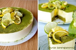 Bánh mousse, bánh mousse trà xanh chanh