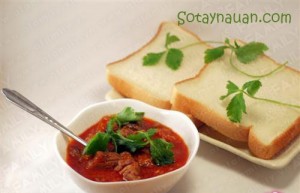 Đồ ăn Tây, cach lam bo sot vang, huong dan nau an ngon, so tay nau an, mon ngon cuoi tuan, mon ngon