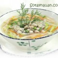 Nấu canh nấm chay với hạt sen siêu tốc, cach lam canh hen nau bau ngon, cach nau canh hen ngon, so tay nau an ngon, huong dan nau an, cach nau canh ngon