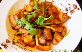 Món ăn Việt Nam, Cách làm thịt rang cháy cạnh