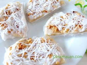 Khai vị tráng miệng, Cách làm kem chuối ngon