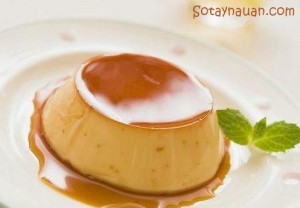 Khai vị tráng miệng, Cách làm bánh flan 2