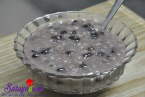 Cách nấu cháo, cháo đậu đen