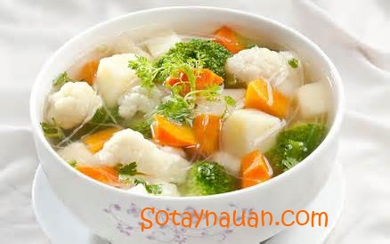 Món ăn Việt Nam, Cách nấu canh rau củ thit nạc - Món ngon ngày hè 4