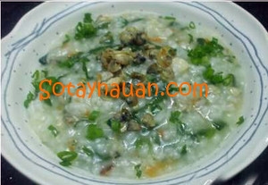 Nấu ăn món ngon mỗi ngày với Gạo tẻ ngon, Cháo hến - món ngon cho bé, cách nấu cháo hến , hướng dẫn nấu cháo hến ngon, Staynauan.com