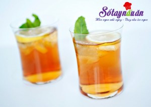Đồ uống, Hướng dẫn cách pha trà chanh bạc hà thơm mát