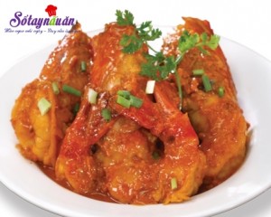 Món Kho, Cách nấu tôm kho tàu, tom kho tau