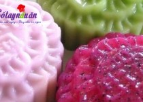 Không cần lò nướng vẫn làm được “bánh trung thu” rau câu