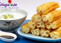 Cách chiên quẩy giòn