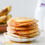 , cách làm bánh pancake chuối dứa