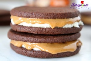 Món ngon cuối tuần, cách làm bánh quy kem chocolate