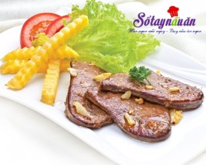 Món ngon cuối tuần, Cách nấu gan rán cháy cạnh