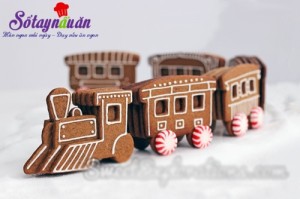 Món ngon cuối tuần, cách làm bánh quy gừng đón giáng sinh, thực đơn tiệc noel