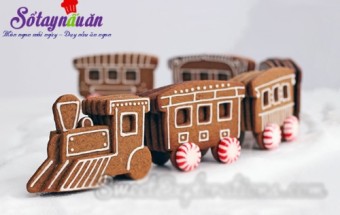 Tiệc Noel, cách làm bánh quy gừng đón giáng sinh, thực đơn tiệc noel