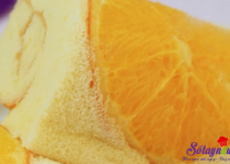 Làm bánh bông lan cam tươi