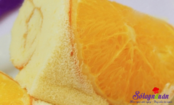 Nấu ăn món ngon mỗi ngày với Cam vàng, làm bánh bông lan cam tươi