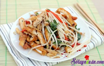 Món ăn chay, Biến tấu đậu phụ xào giá