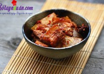 Bùi bùi thịt hấp khoai môn