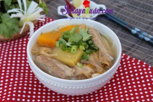 Món ngon cuối tuần, Bún sườn non ngọt thanh