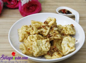 Món ăn Việt Nam, Đậu phụ rán sả ớt mới lạ