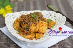 Món xào, Đậu phụ xào thịt cay