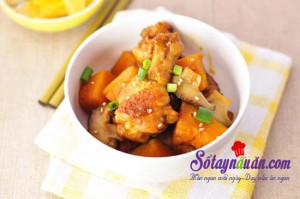 Món ngon cuối tuần, Đùi gà sốt nấm tươi
