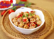 Gà xào cay cho ngày ấm cúng