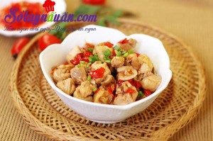 Món xào, Gà xào cay món ngon cho ngày ấm cúng