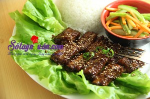 Món ngon cuối tuần, Thơm lừng sườn nướng sốt cà phê