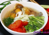 Tự làm bún cá rô