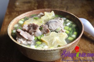 Món ngon cuối tuần, Canh bắp bò nấu khế nhanh gọn