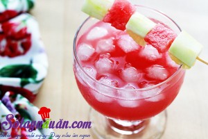 Đồ uống, Công thức pha nước dưa hấu mới lạ