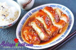 Món ngon cuối tuần, Gà rán xì dầu