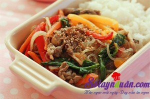 Món ngon cuối tuần, Miến trộn Hàn Quốc