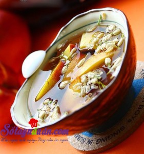 Đồ uống, Thơm lừng trà đào hoa nhài