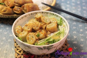 Món ăn Việt Nam, Bún nem mới lạ